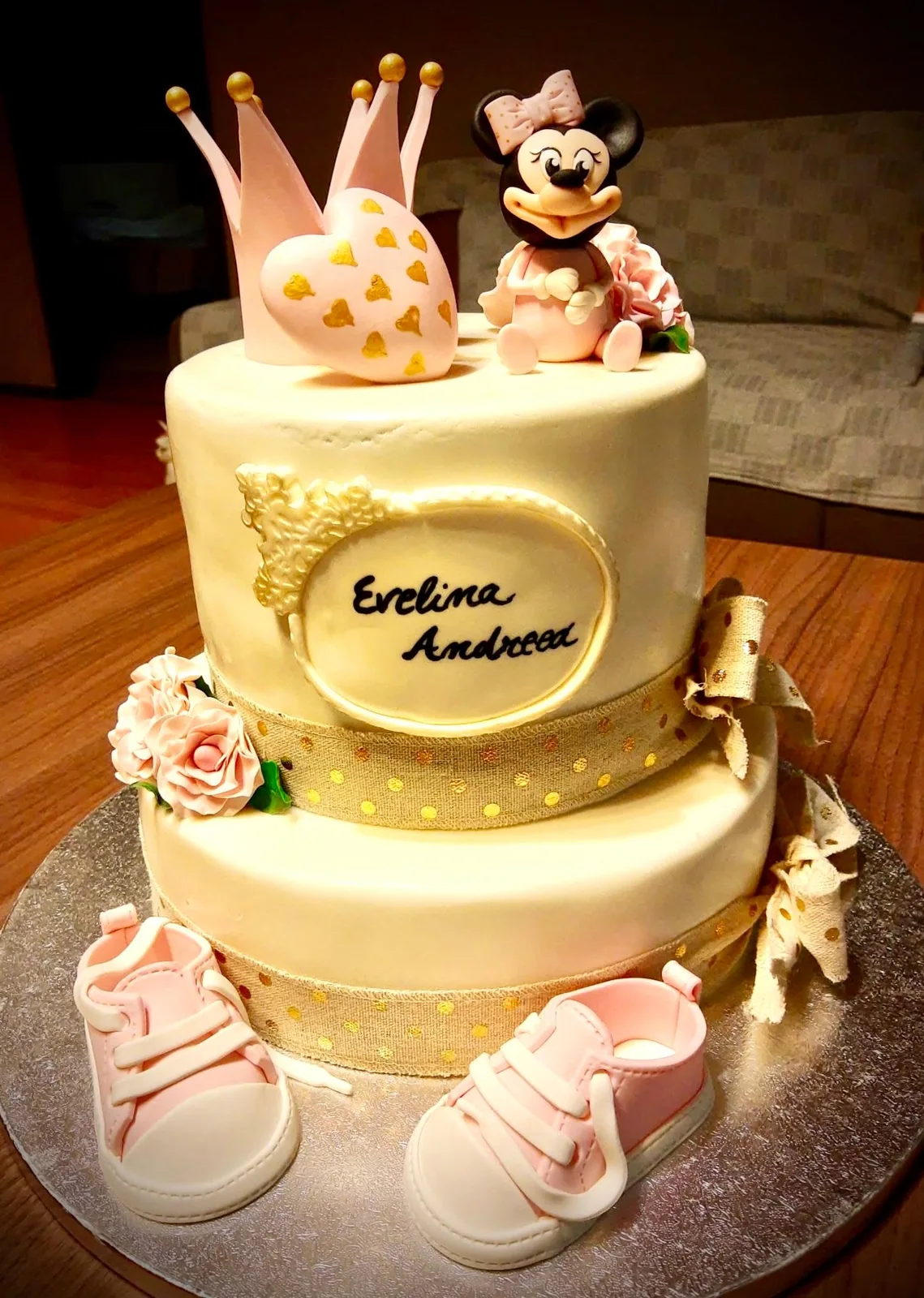 Tort personalizat pentru botez
